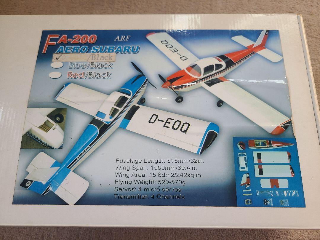 ARF Radio Control Airplane FA-200 Aero Subaru GOLD W/BOX F/S FEDEX