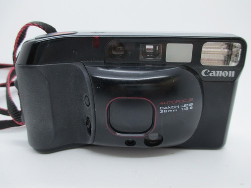 CANON Auto Boy 3 Sure Shot SUPREME 35mm Film Point & Shoot Camera TESTED WORKS