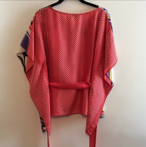 Cabi Kimono Style 100% Silk Blouse - Picture 2 of 8