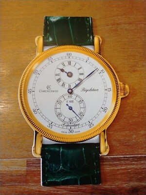 Chronoswiss Regulator 2007 Watch Brochure/Booklet Advertising