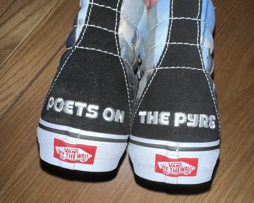 BN VANS X MOCA FRANCES STARK SK8-HI 4 36,5 camoscio/tessile garantito originale - Foto 6 di 11