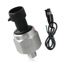 Pressure Sensor Transducer Transmitter for Water Oil Fuel Gas Air 1/8NPT DC 5V