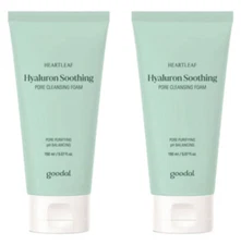 goodal Heartleaf Hyaluron Soothing Pore Cleansing Foam 150ml x 2pcs K-Beauty