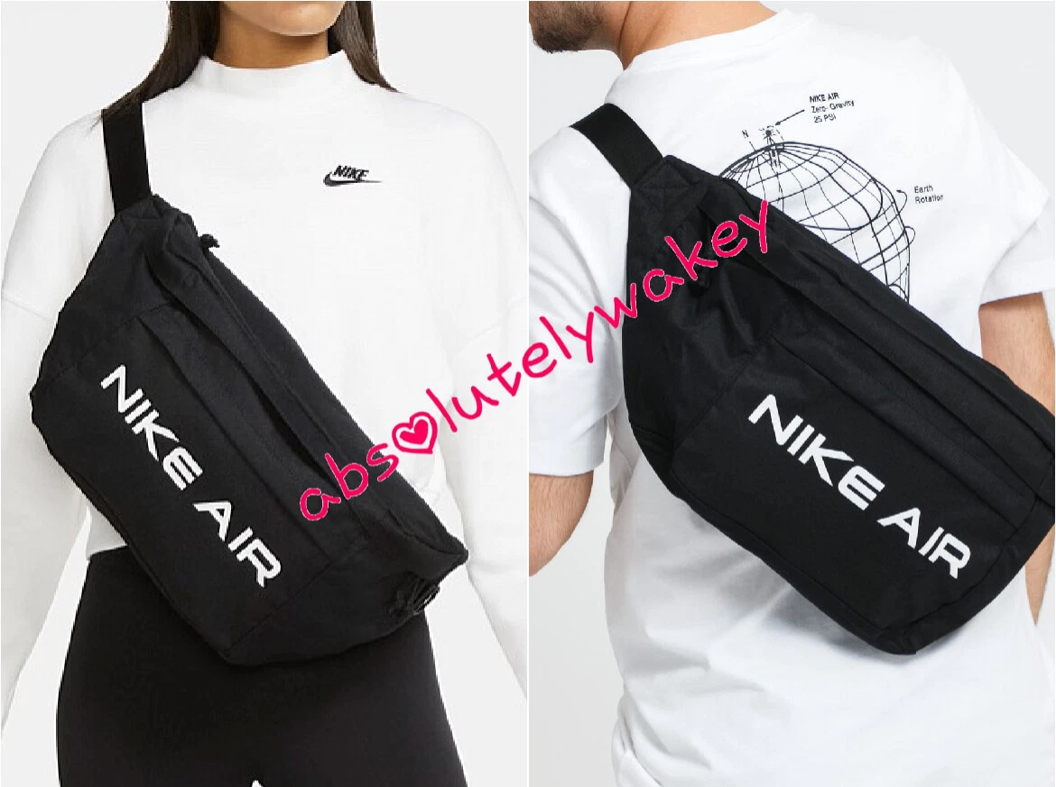 Nike Air Tech Hip Pack Waist Bag Unisex Printed Logo Bag Bum Fanny Pack 10 L