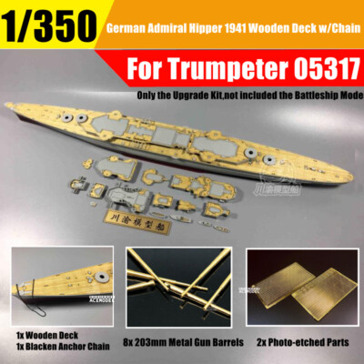 1/350 German Admiral Hipper 1941 Super Detail-up Upgrade Set for Trumpeter 05317