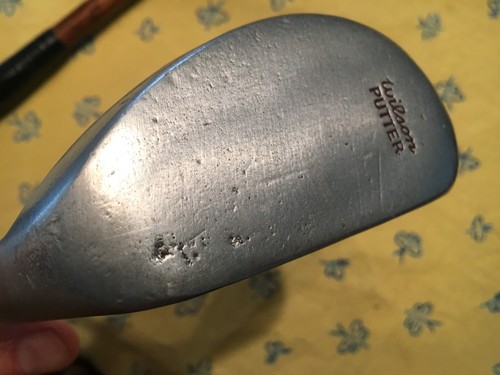 Rare Wilson Mallet Putter Completely Restored Great Balance Unique New Grip - Picture 2 of 5