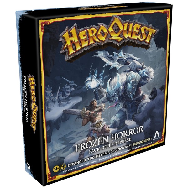 Heroquest Brettspiel Frozen Horror Erweiterungsversion In Italienischer Hasbro-image