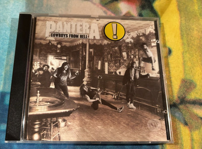PANTERA 1990 COWBOYS FROM HELL 1º ST ED