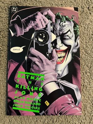 Batman THE KILLING JOKE TpB-Graphic Novel 1st Print ALAN MOORE BRIAN BOLLAND