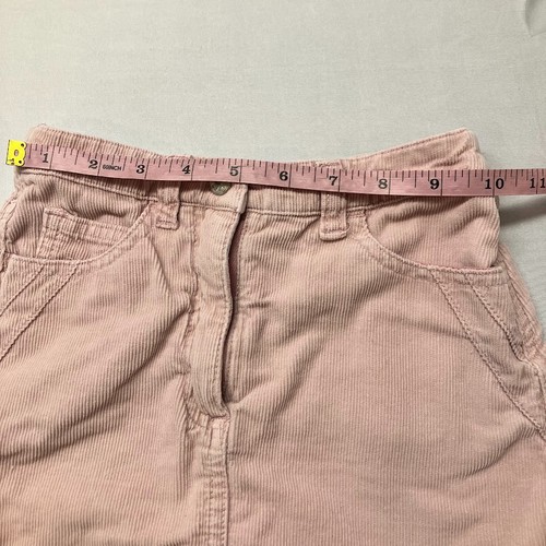 H&M Pink Corduroy Mini Skirt Little Girls Size 3-4Y - Picture 6 of 9