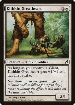 KITHKIN GREATHEART X 4 E/X+ LORWYN MAGIC THE GATHERING