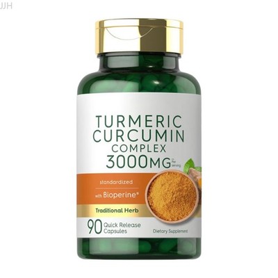 Turmeric Curcumin Complex 3000mg | 90 Softgels | High Potency Antioxidant `