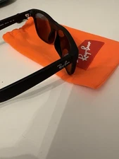 Ray-Ban Kids Black Sunglasses with Orange Case Brand New