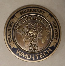 Operation RED ROCKs Nuclear WMD Explosive Ordnance Disposal EOD Challenge Coin
