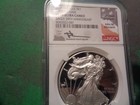 2016 W PROOF SILVER EAGLE NGC PF70UCAM 30TH ANNI. LETTERED EDGE MERCANTI SIGNED — photo 9