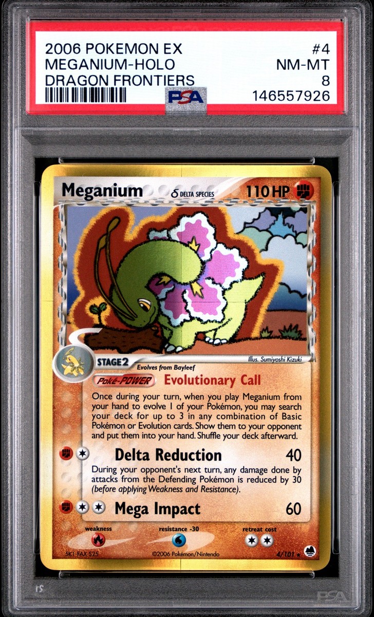 Meganium (Delta Species) 4/101 Dragon Frontiers Holo for sale