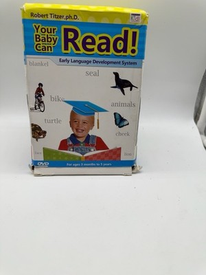 Your Baby Can Read Complete Learning System 3 DVDs Flash Cards Marker Box Set