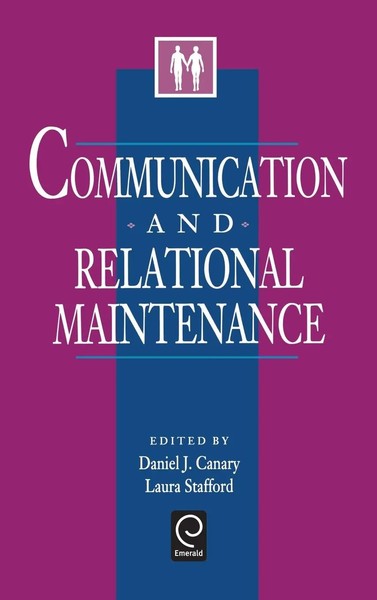 Daniel J. Canary (U. A.) | Communication And Relational Maintenance | Buch-image