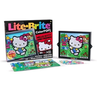 Hello Kitty Lite-Brite Color Pop Toy New