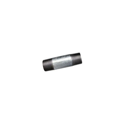 Ward 0210020 Pipe Nipple 1 in x 2 in L SCH 40/STD Galvanized