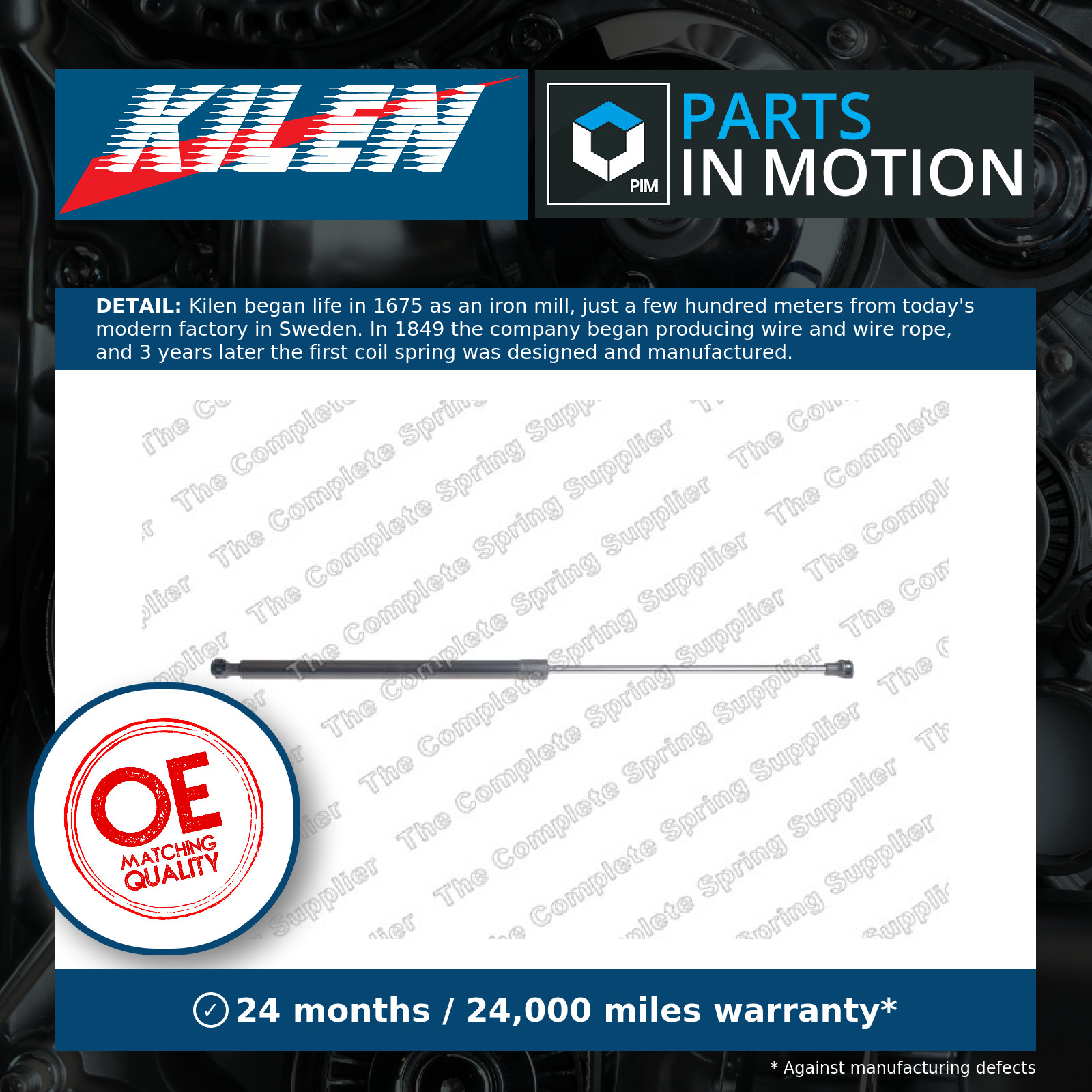 Boot Gas Strut fits RENAULT LOGAN Mk2 1.6 2013 on K4M845 Spring Lift Tailgate