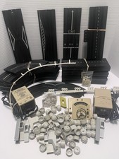 Vintage Aurora Slot Car Lot. 36 track pieces, 2 power pack, controller other