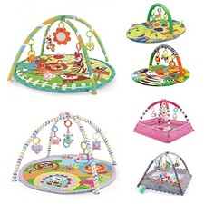 Kids 3 in 1 Turtle Baby Gym Activity Floor Mat Ball Pit & Toys Baby Play Mat UK