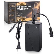 29V 2A Universal Power Cord for Recliner Chairs Adapter with AC Power Cord Co...