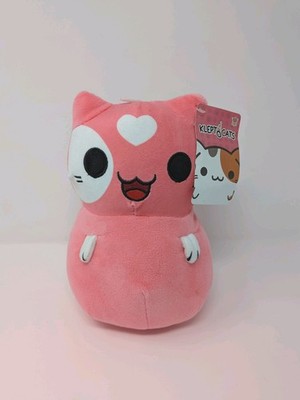 new w/tag Kleptocats Ralphie the Pink Kitty Cat Heart on Head Plush Animal 