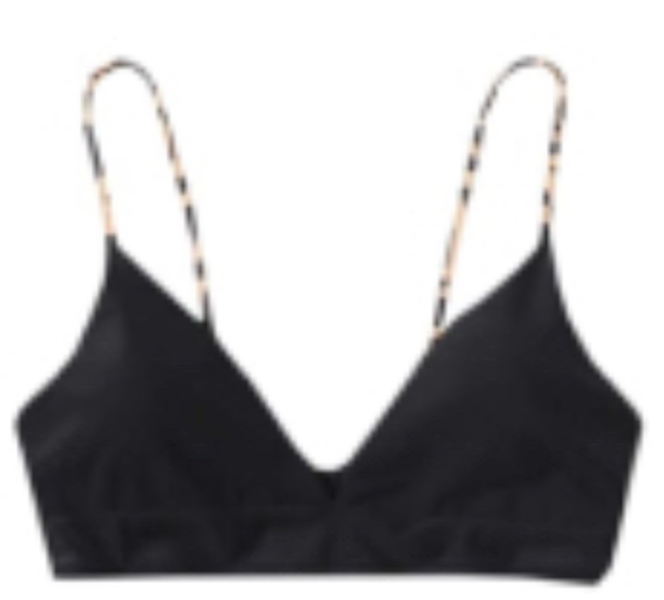 Women’s Solid Black Lightly Padded Leopard Print … - image 1