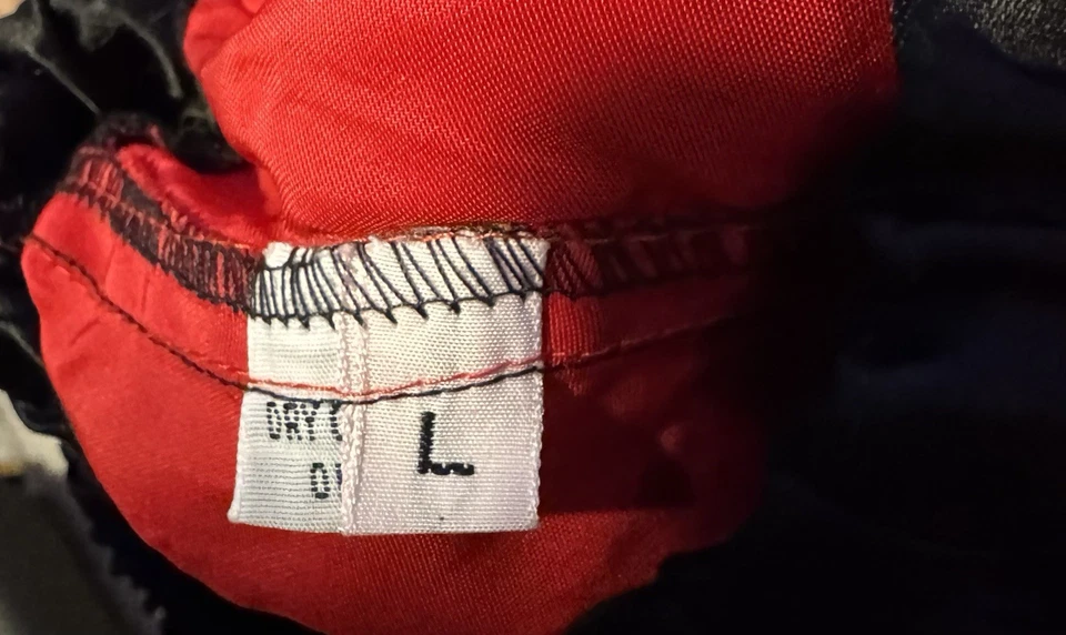 Evander Holyfield Boxing Shorts “Real Deal” Ringside Red & Black Adult Sports - Image 3 of 4