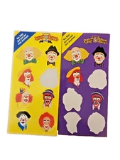 Vintage Sears Ringling Bros & Barnum & Bailey Circus Sticker Sheets