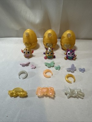 Set Of 3 ZURU Rainbocorns Mini Surprise Figures With Eggs& Accessories