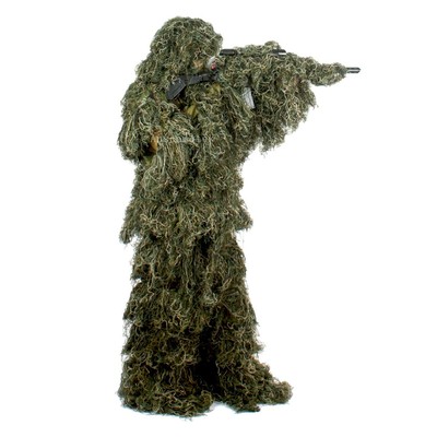 AUSCAMOTEK Ghillie Suit for Men Gilly Suit For Hunting Halloween Costume Airsoft