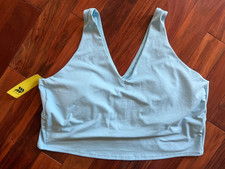 Women  s Sports Bra LIGHT BLUE All In Motion New With Tags 4XL FREE SHIPPING