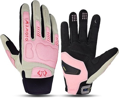Motorrad-Handschuhe für Damen, Touchscreen-fähig, Rosa, Atmungsaktiv, für MX ATV