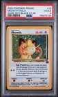 2000 POKEMON PROMO BLACK STAR GAME BOY #10 MEOWTH-HOLO PSA 4
