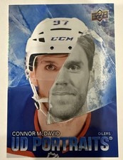 2025-26 Upper deck UD Portaits CONNOR MCDAVID #P-60