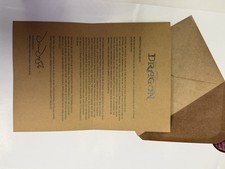 HOW TO TRAIN YOUR DRAGON 2025 Live Action Film Advance screening Sealed Letter