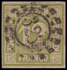 German States-Bavaria #13 Used