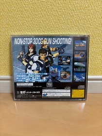 Virtua Cop 2 Sega Saturn Gun Shooting Arcade Game in Box Japan