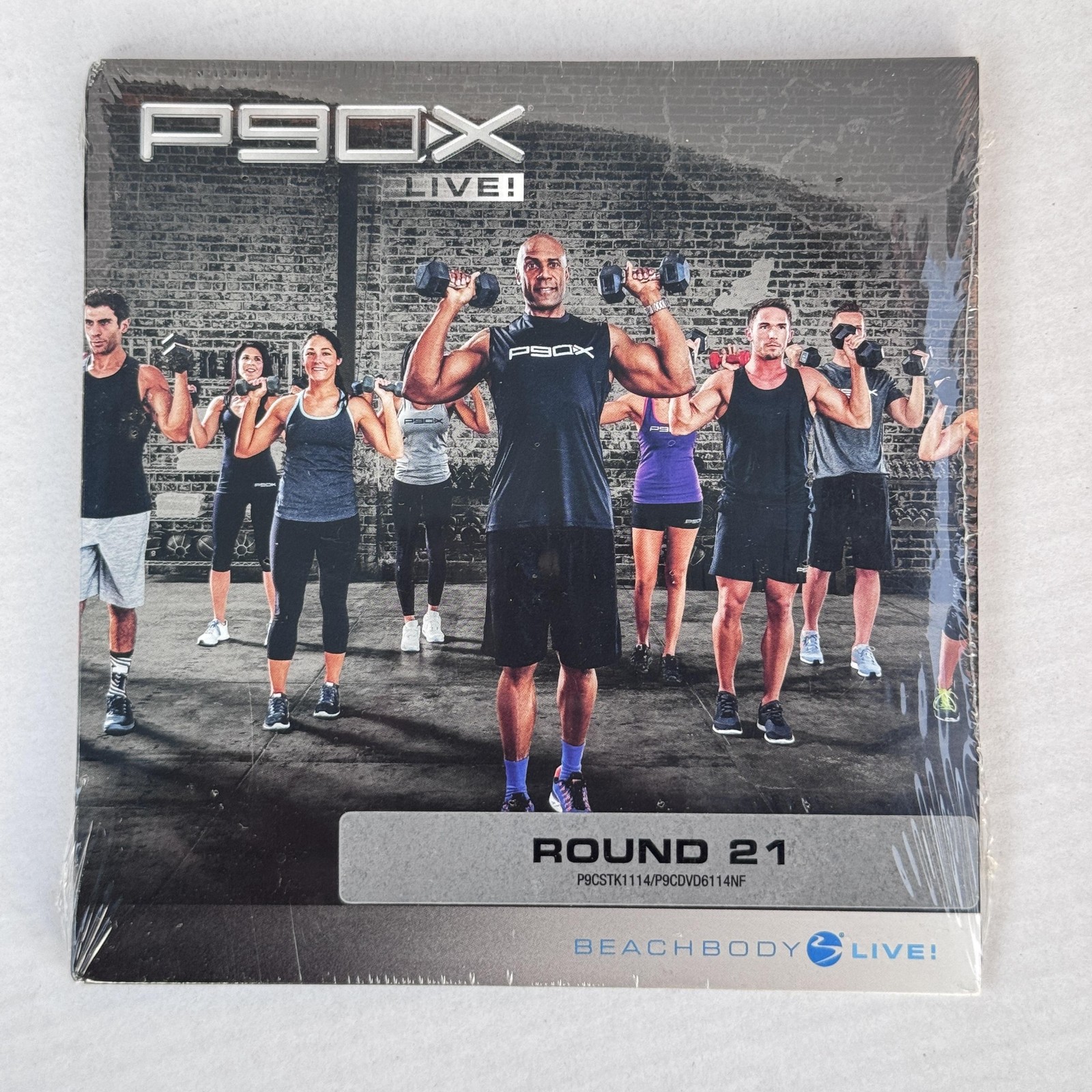 P90X Live Round 21 DVD Workout Beachbody New Sealed Strength Training Fitness