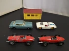 MATCHBOX LESNEY LOT OF FIVE MODELS INC FERRARI RACING CARS