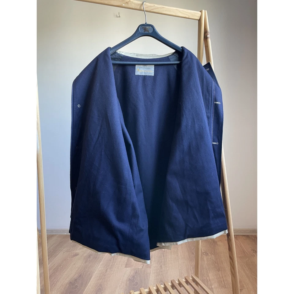 Trench coat Aquascutum vintage anni 80 90 Raglan Mac taglia UK 42 - Immagine 3 di 4