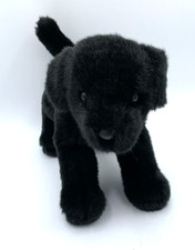 Brewster 10" Black Lab Dog Douglas Stuffed Animal Plush Labrador Retriever Puppy