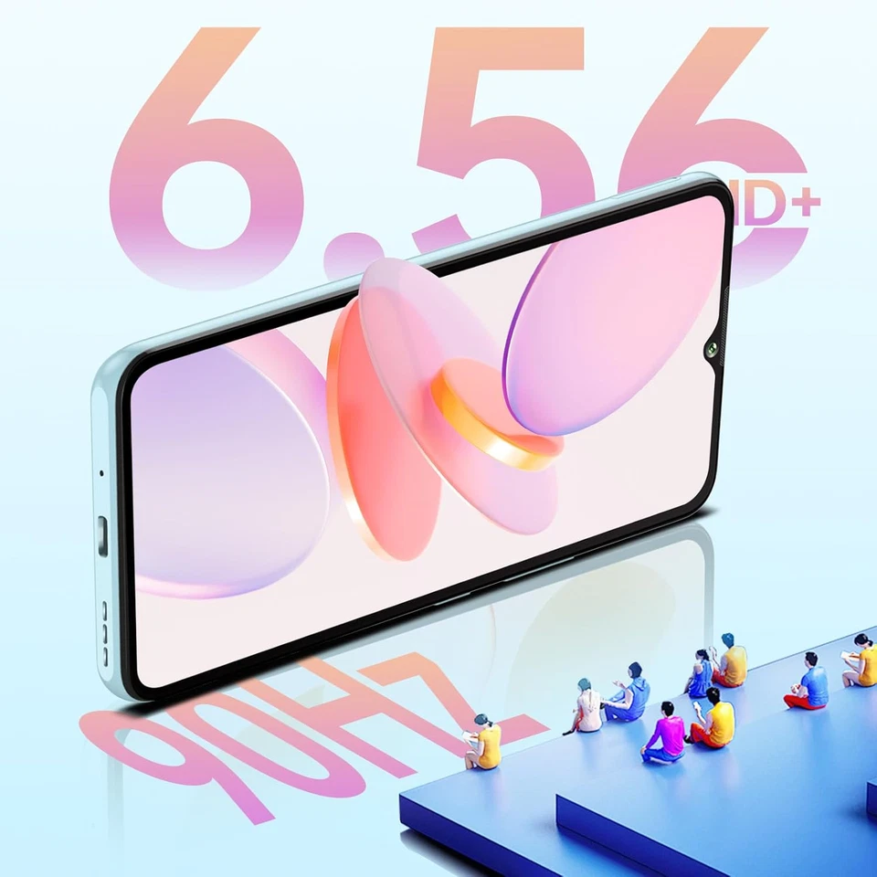 CUBOT A10 Smartphone Android 14 (2024), 12(4+8) GB+128GB/1TB, Octa-Core, 6.56" H - Immagine 2 di 4