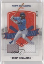 2021 Chronicles America's Pastime Dual Swatches Blue 63/99 Randy Arozarena 0ui5