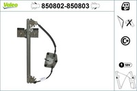 Valeo Fensterheber 850802 FüR Skoda 542 Fabia 545 2 Combi 12V TDI TSI