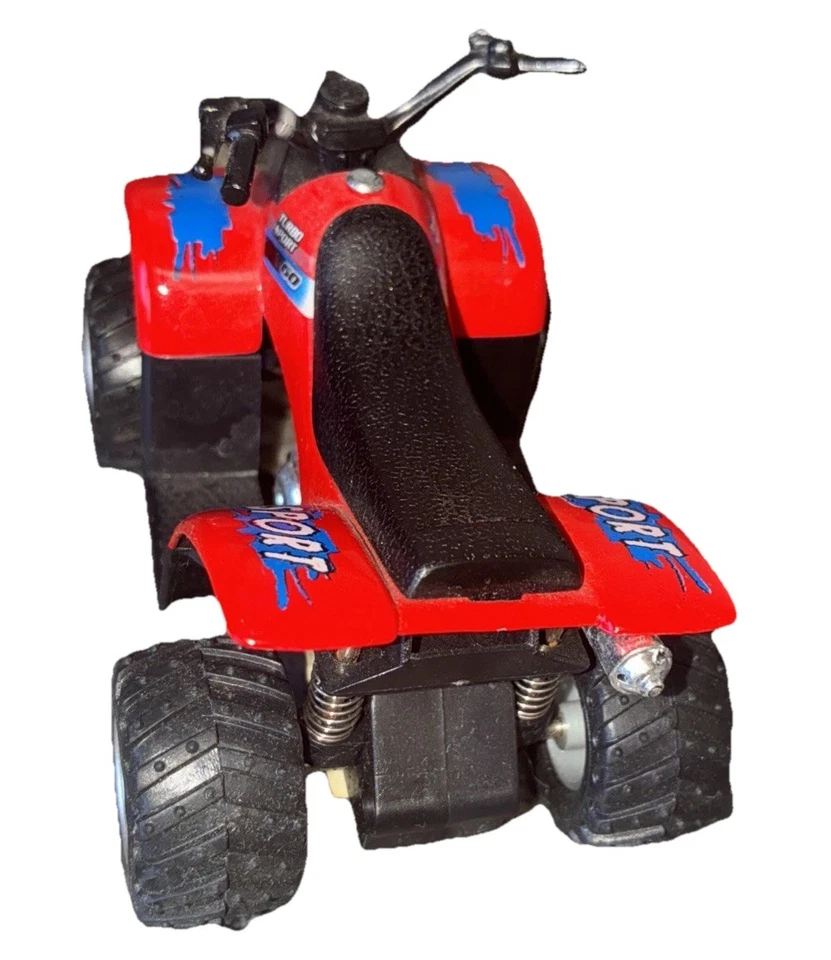 Kintoy Smart ATV Red Kinsmart 3506D Diecast Model Toy Pull Back Action *flaw - Image 4 of 4