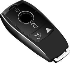 Key Fob Cover For Gle Gls Gla Amg Gt 2021-2026 Black Soft Tpu Case